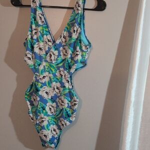 Hollister Tropical Print Swimsuit